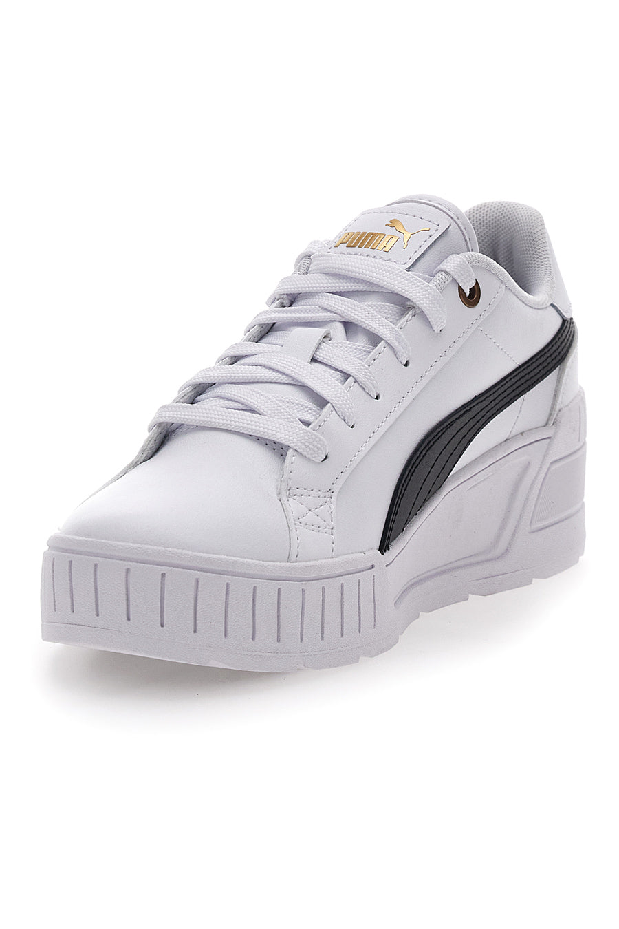 Sneakers Bianche e Nere Con Platform Puma Karmen Wedge