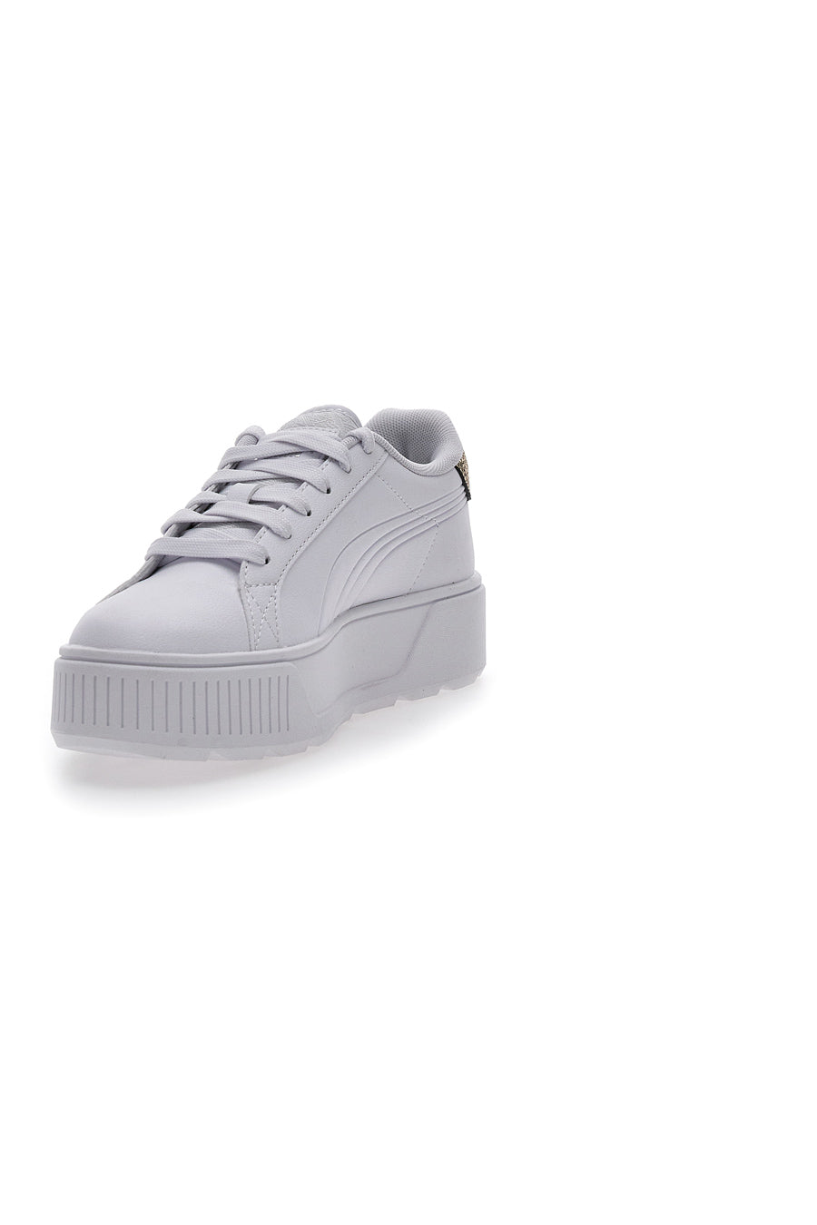 Sneakers Bianche con Platform Puma Karmen Metallic Shine