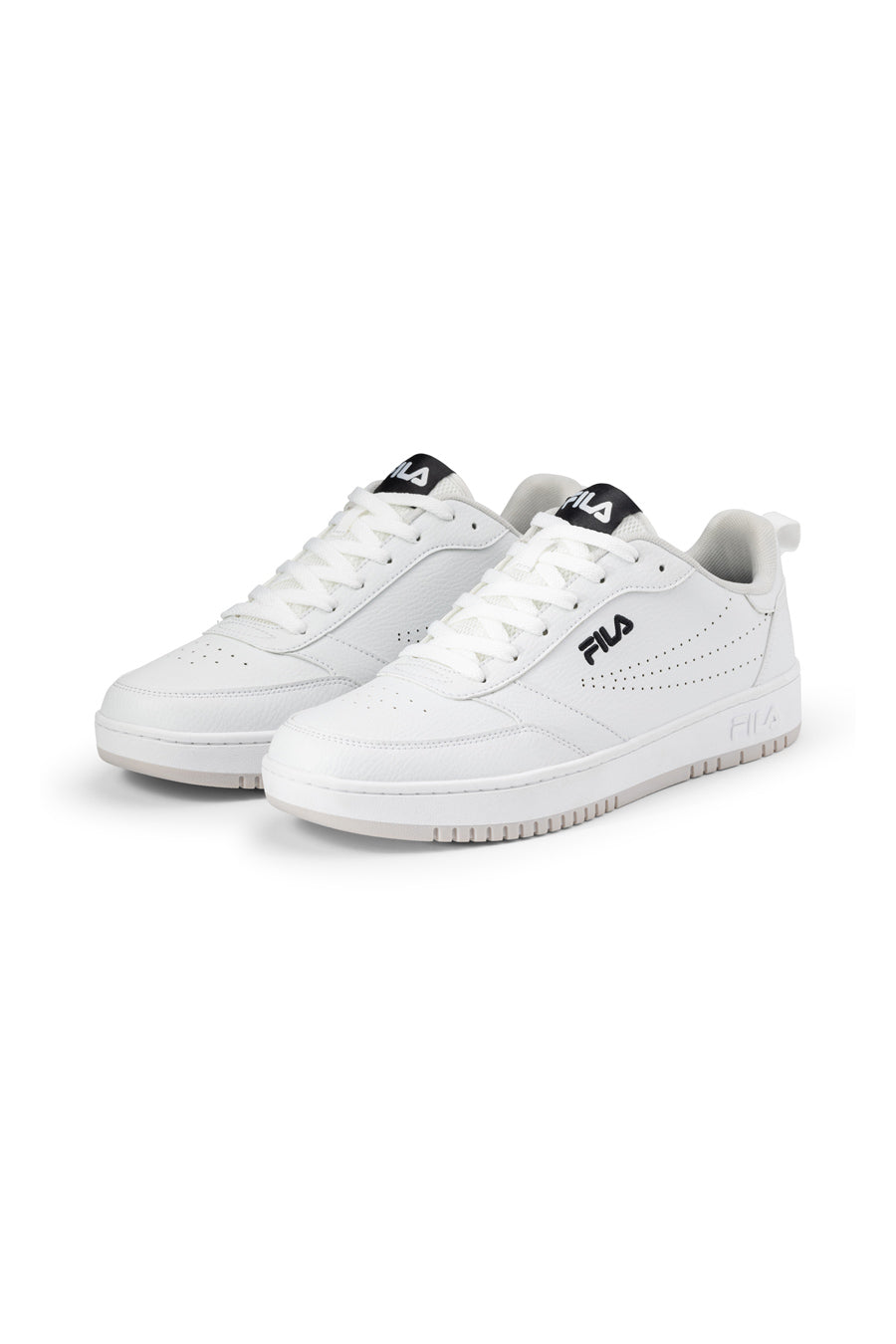 Sneakers Bianche Con Logo Laterale Fila Rega Teens