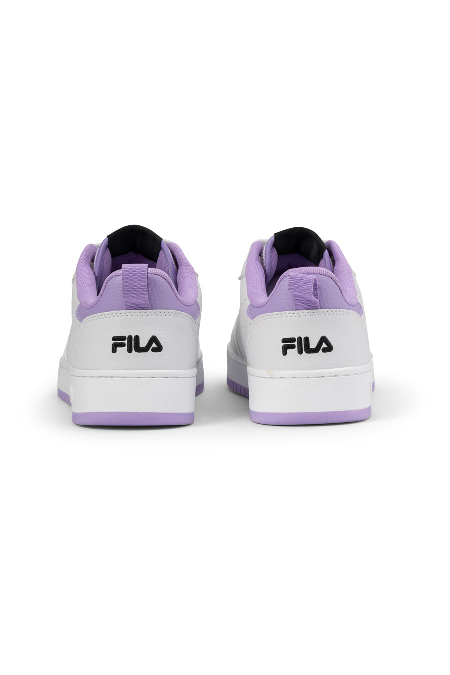 Sneakers Bianche Con Suola Lilla Fila Rega Teen