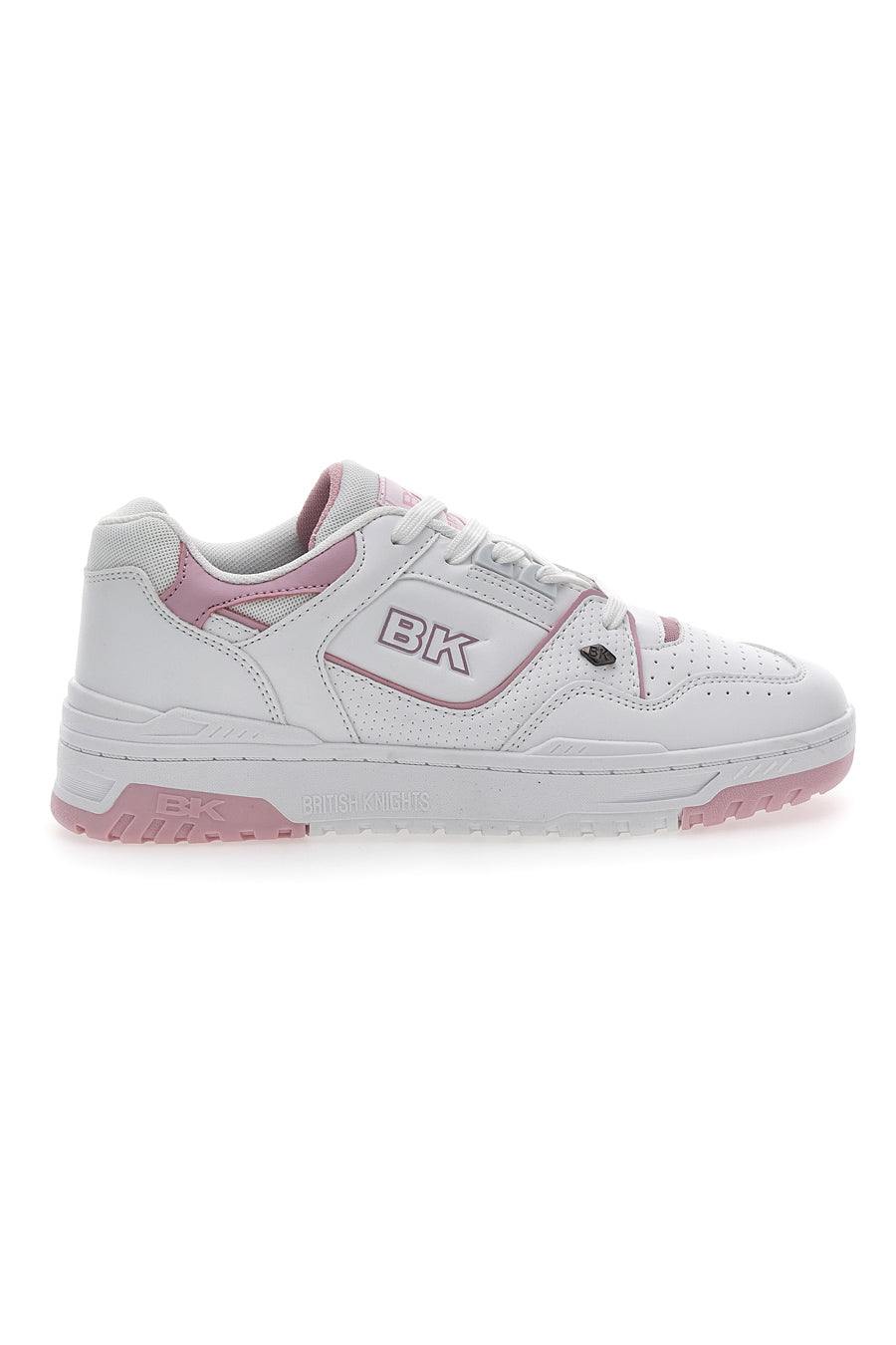 Sneakers Bianche e Rosa British Knights Vendon