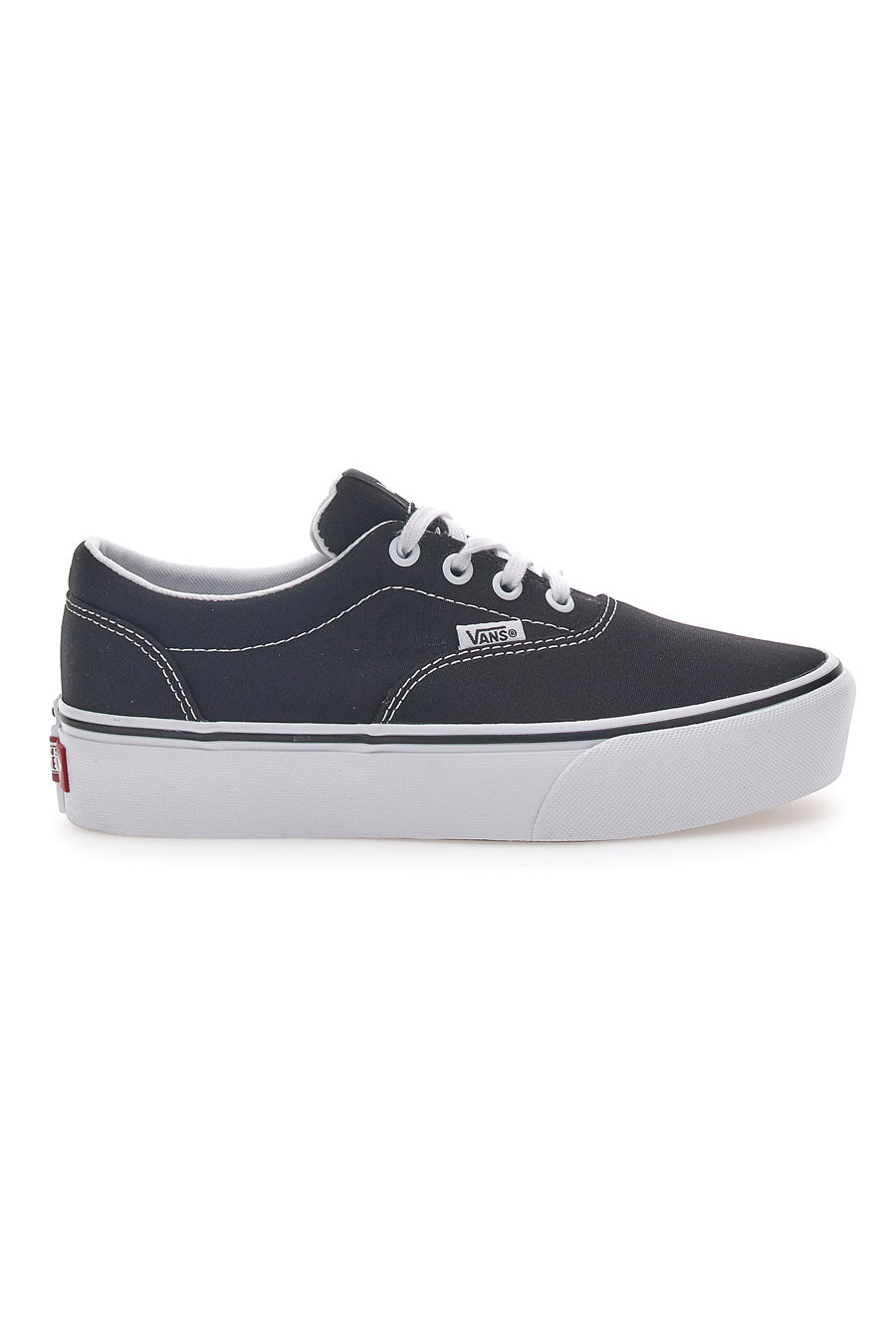 Sneakers Nere e Bianche con Platform Vans Doheny Platfor