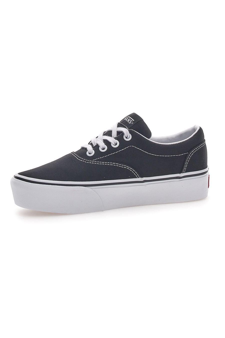 Sneakers Nere e Bianche con Platform Vans Doheny Platfor