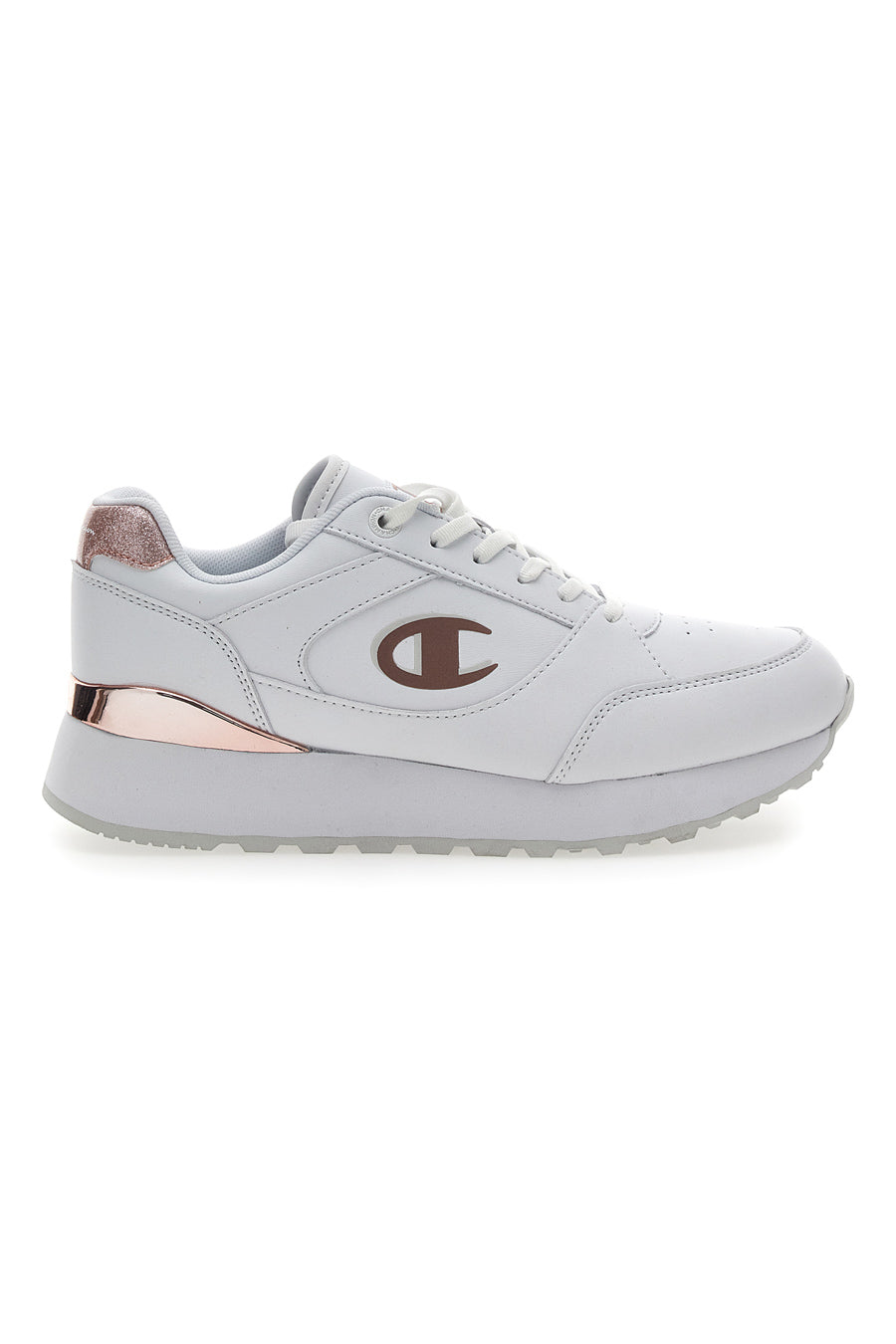 Sneakers Bianche Con Logo Laterale RR Champ Plat II Element