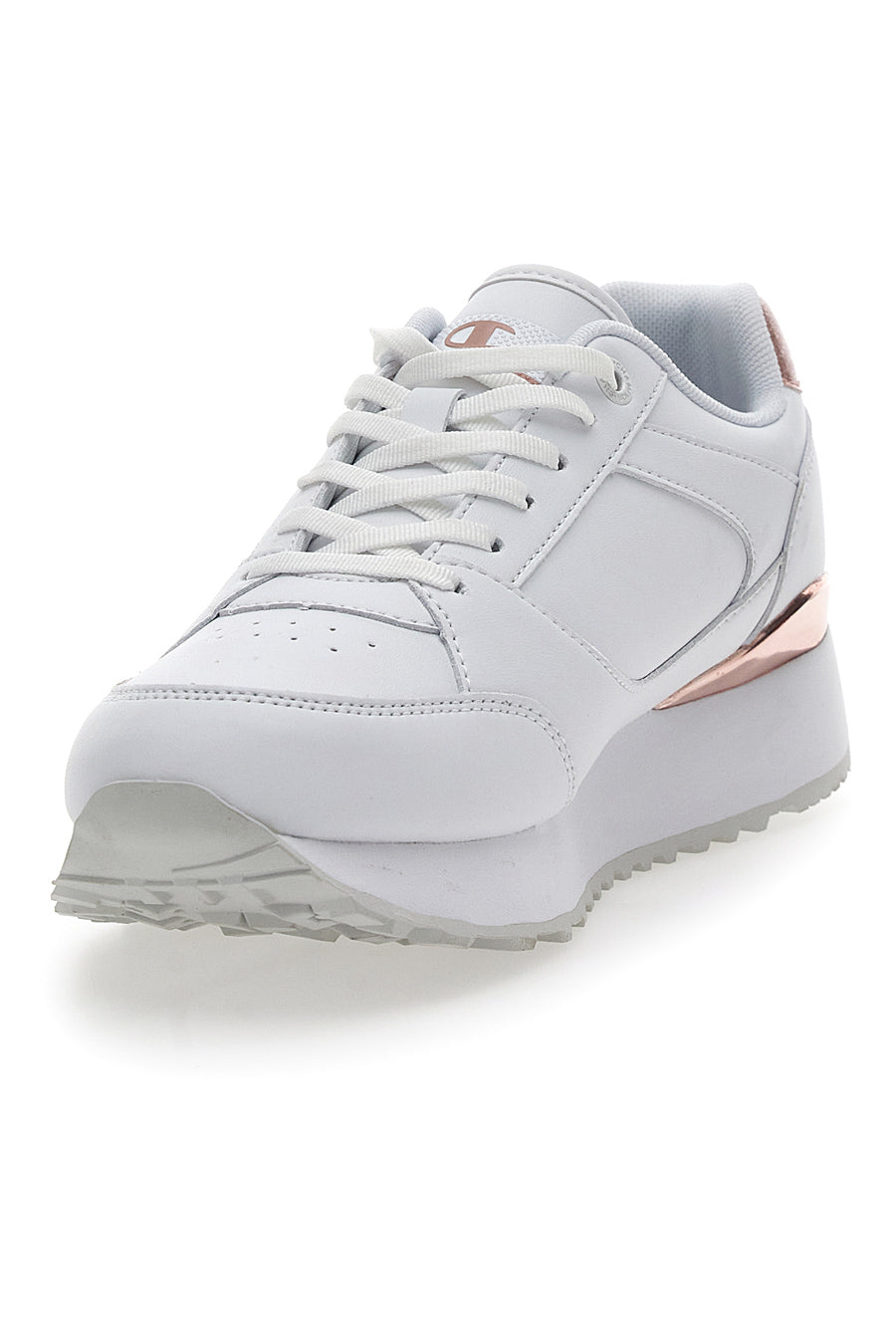 Sneakers Bianche Con Logo Laterale RR Champ Plat II Element