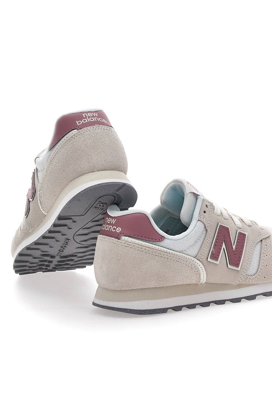 MoonBeam-Sneaker mit seitlichem New Balance 373-Logo