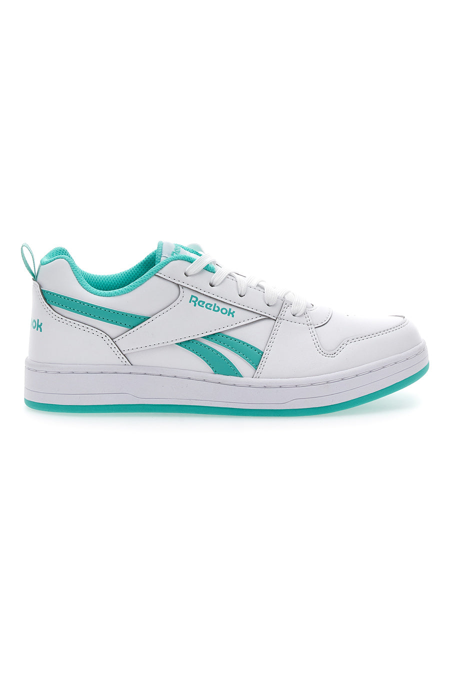 Sneakers Bianche e Verde Acqua Reebok Royal Prime 2