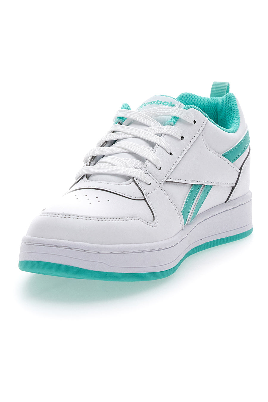 Sneakers Bianche e Verde Acqua Reebok Royal Prime 2