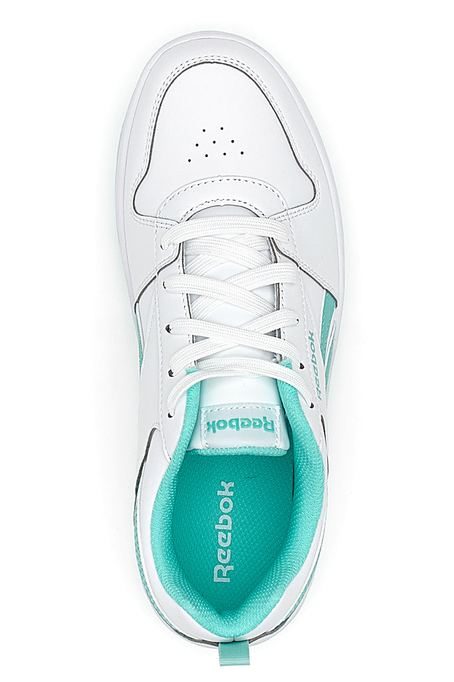 Sneakers Bianche e Verde Acqua Reebok Royal Prime 2