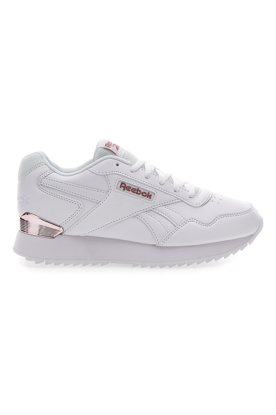 Sneakers Bianche Con Lacci Da Donna Reebok Glide Ripple Clip