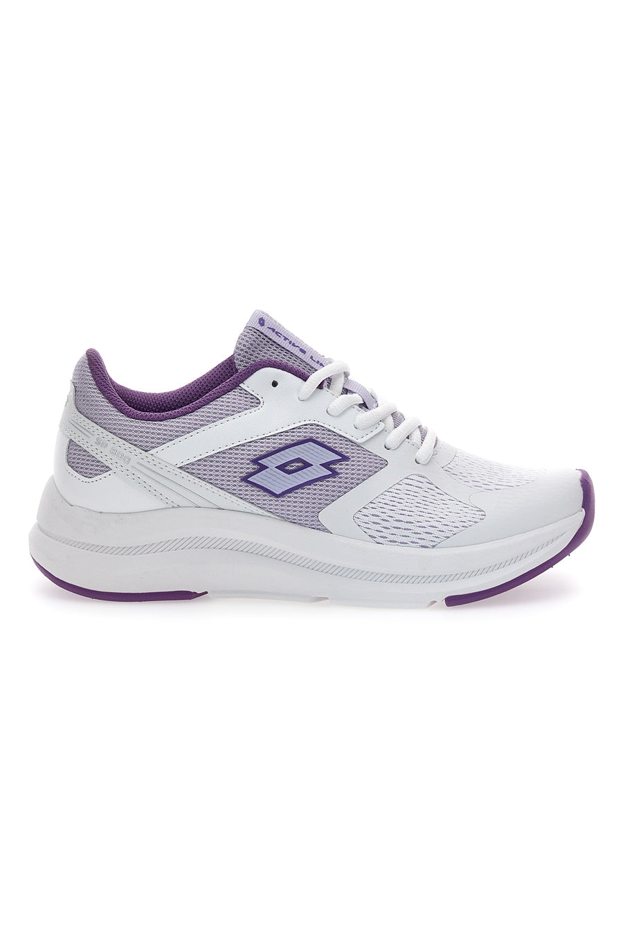 Scarpe da Running Bianche e Lilla Con Logo Laterale Lotto Speedride 800 W