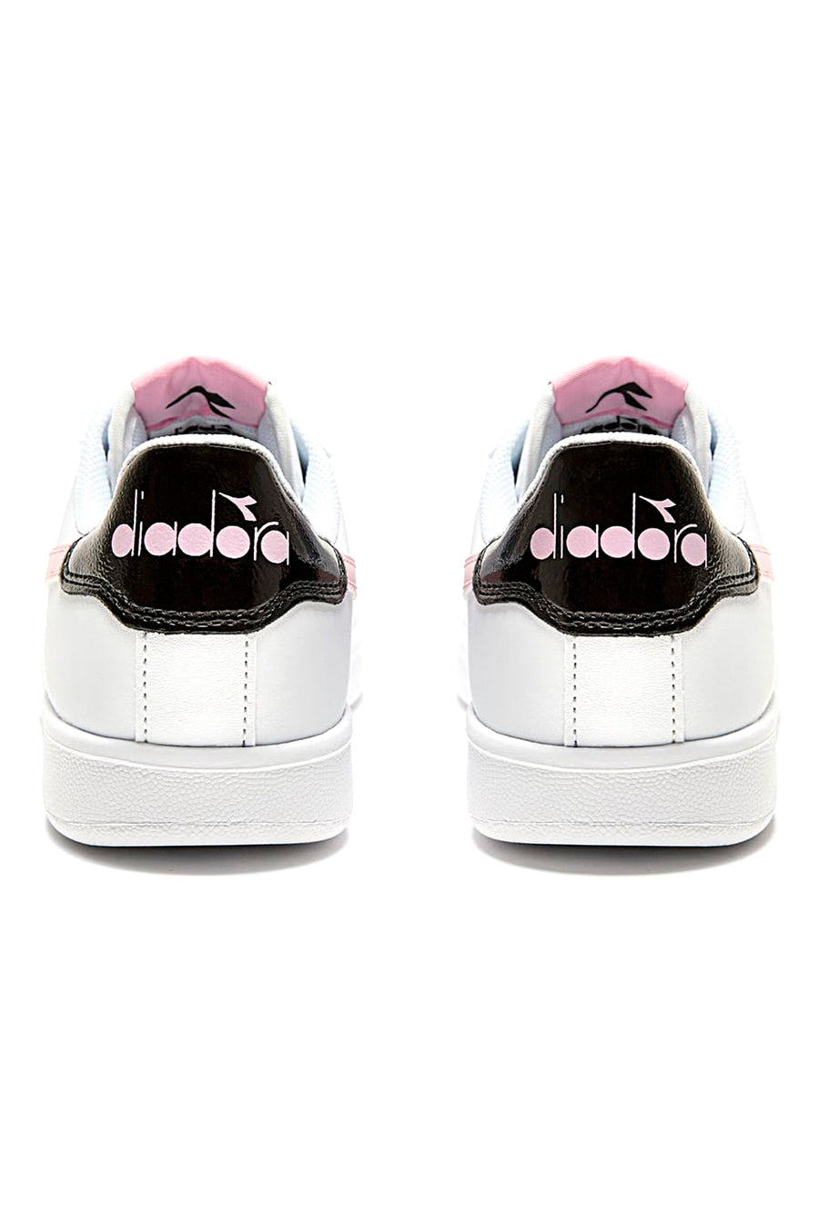 Sneakers Bianche e Rosa Con Logo Laterale DIADORA GAME P GS GIRL