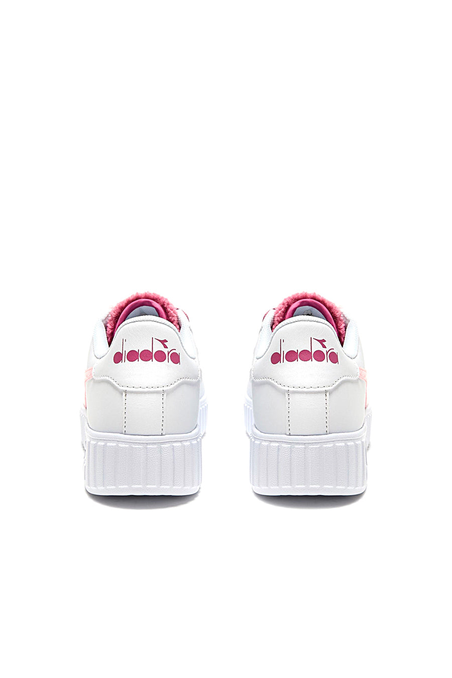 Sneakers Bianche e Rosa DIADORA GAME STEP P GS FLUFFY