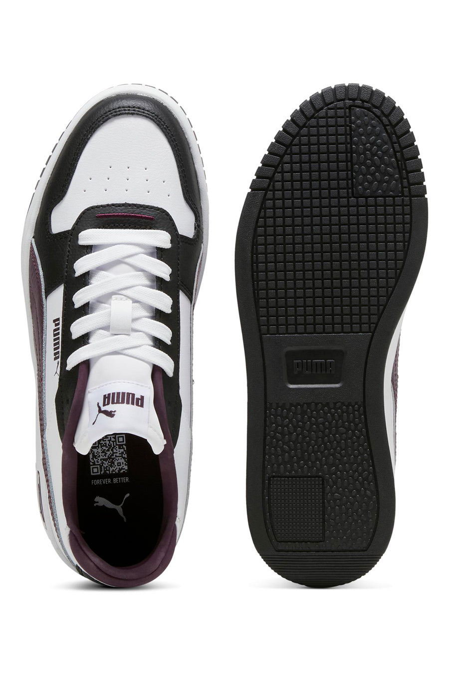 Sneakers Bianche e Nere Puma Carina Street