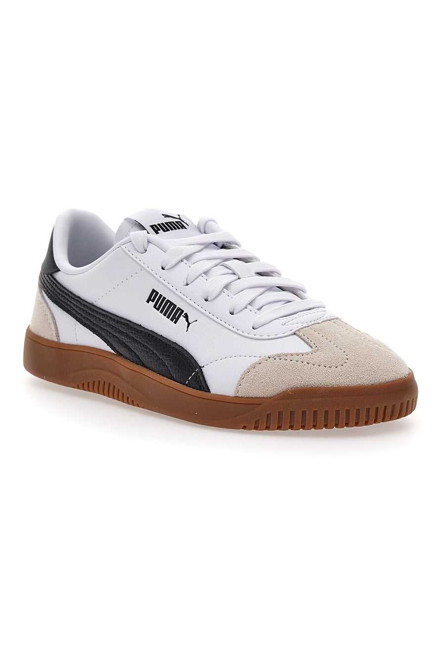 Sneakers Bianche e Nere Con Logo Laterale Puma Club 5v5 Sd