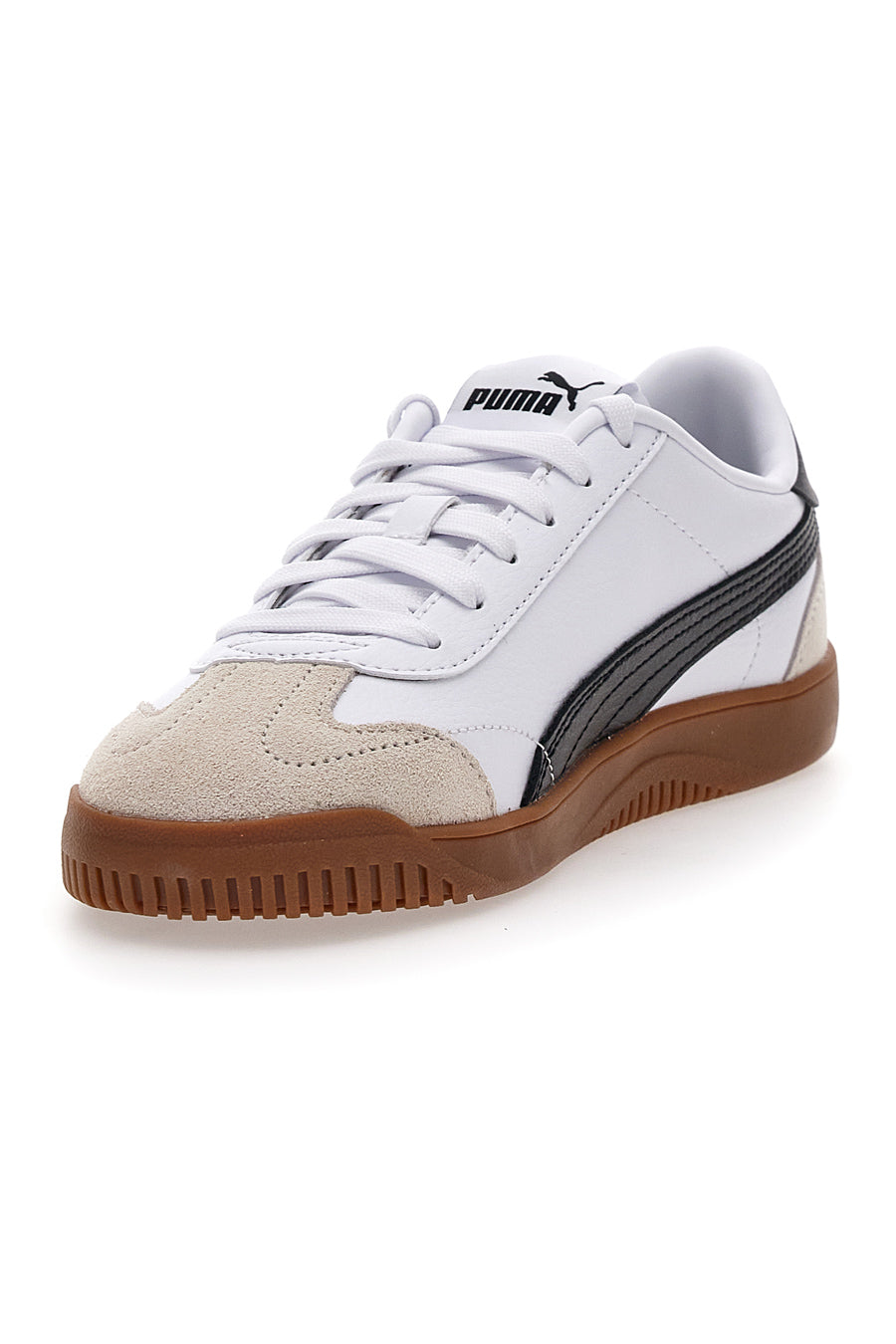 Sneakers Bianche e Nere Con Logo Laterale Puma Club 5v5 Sd