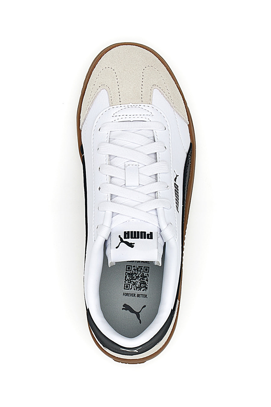 Sneakers Bianche e Nere Con Logo Laterale Puma Club 5v5 Sd