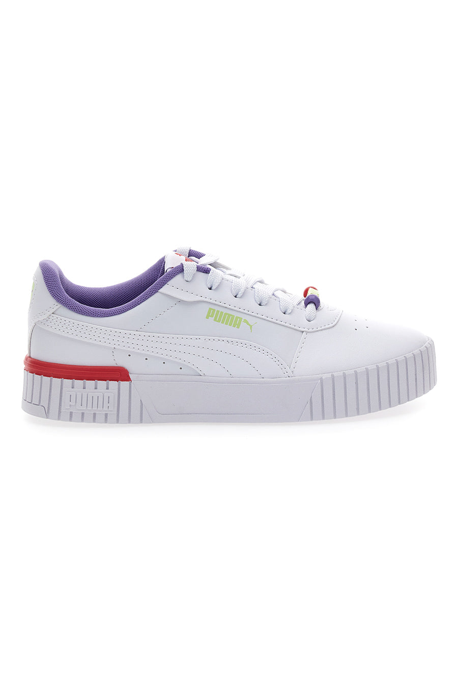 Sneakers bianche con perline Puma Carina 2.0 Pearls Jr