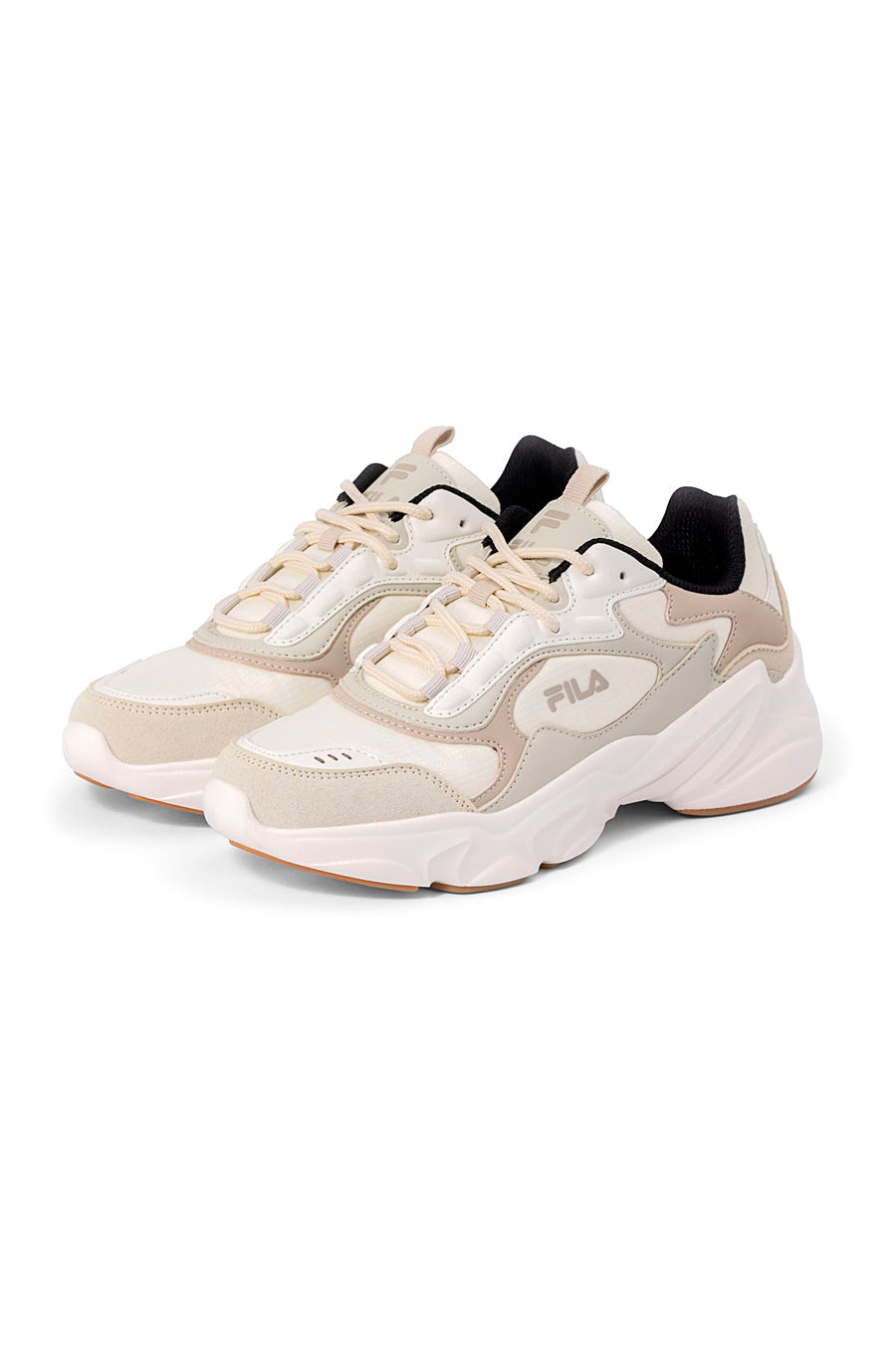 Sneakers Bianche e Beige Fila Collene Cb Woman