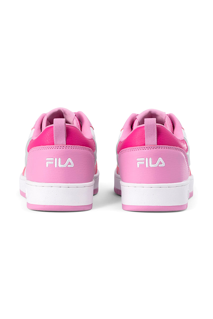 Sneakers Bianche e Rosa con tomaia traforata FILA REGA NF TEENS