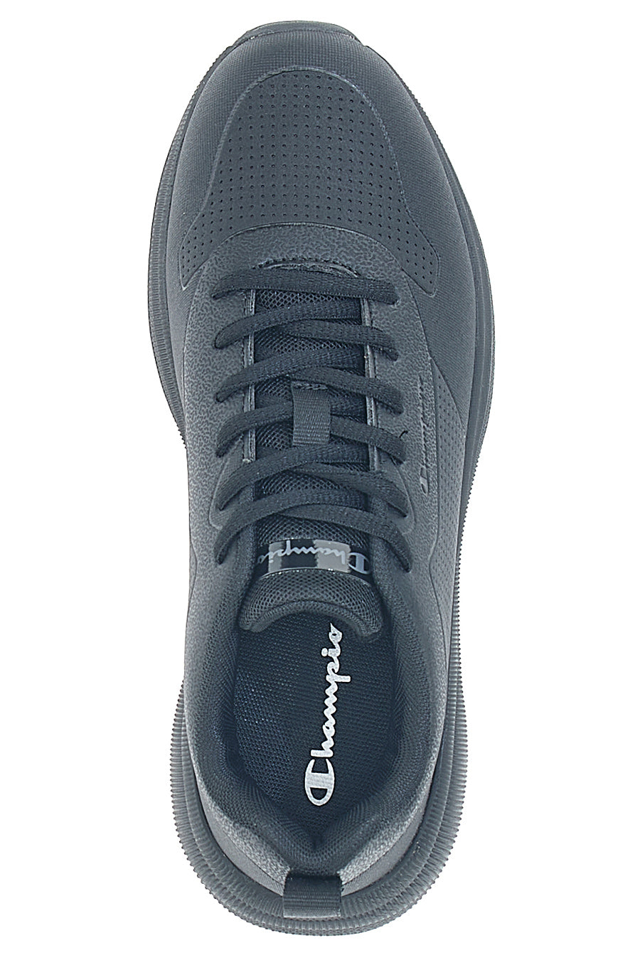 Sneakers Nere Con Lacci Champion Syphon Pu