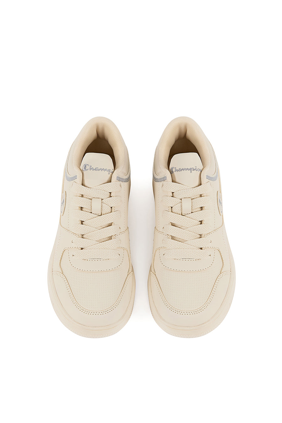 Sneakers Panna con Dettagli Argento CHAMPION RD18 LOW