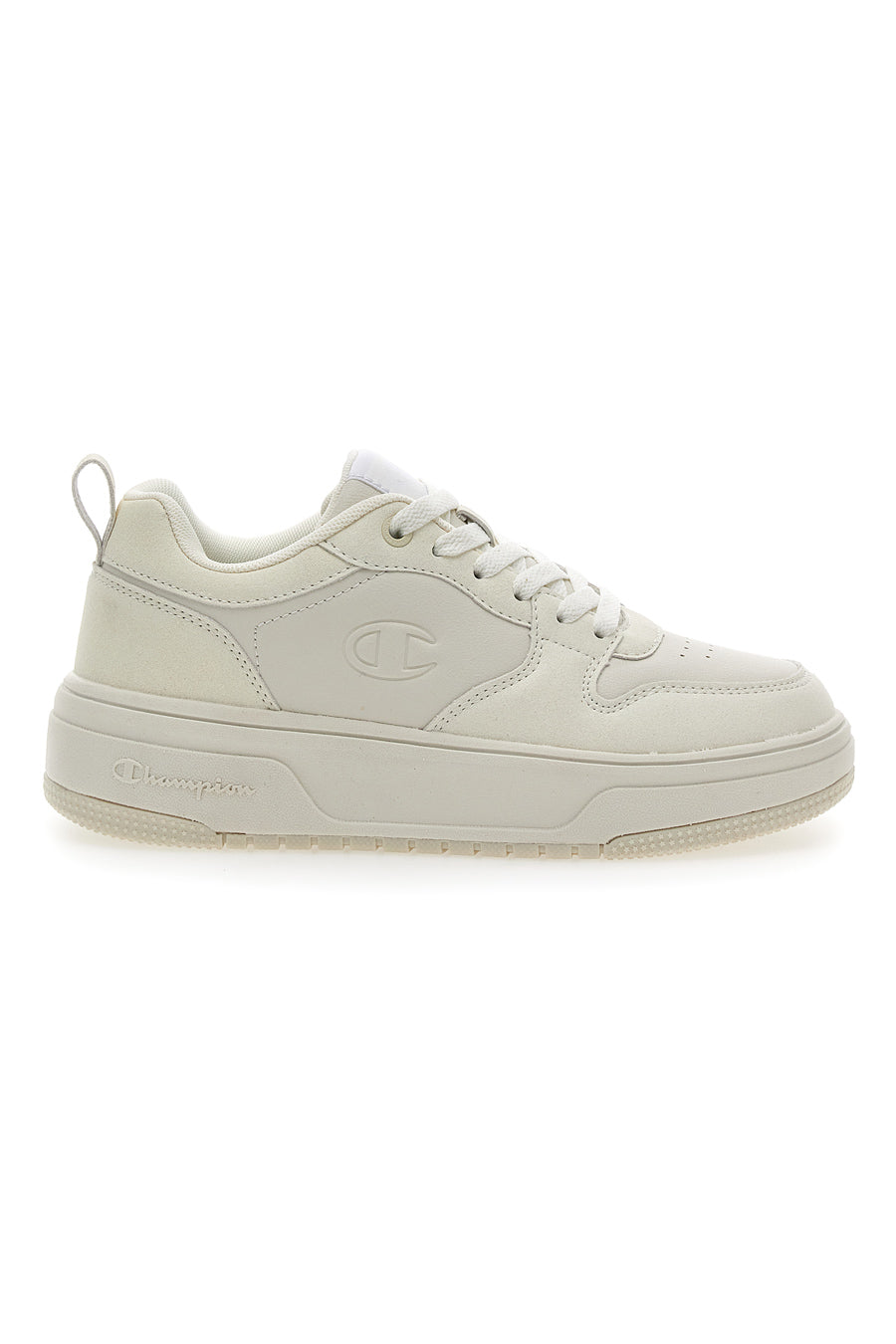 Weiße Sneakers mit Flatform CHAMPION RB18 LITE LOW