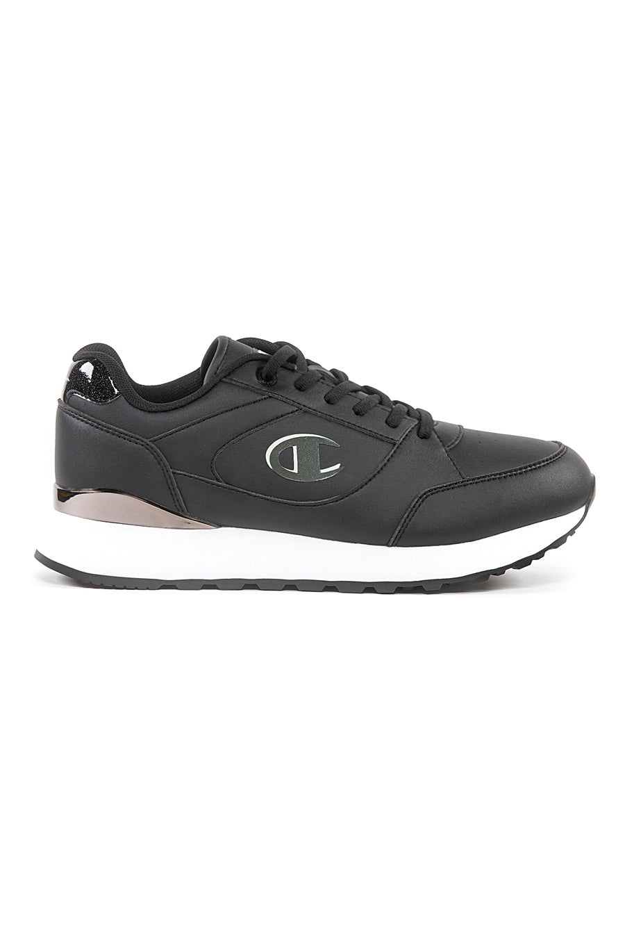 Schwarze Sneakers mit weißer Sohle CHAMPION RR CHAMPII PLAR ELEMENT LOW