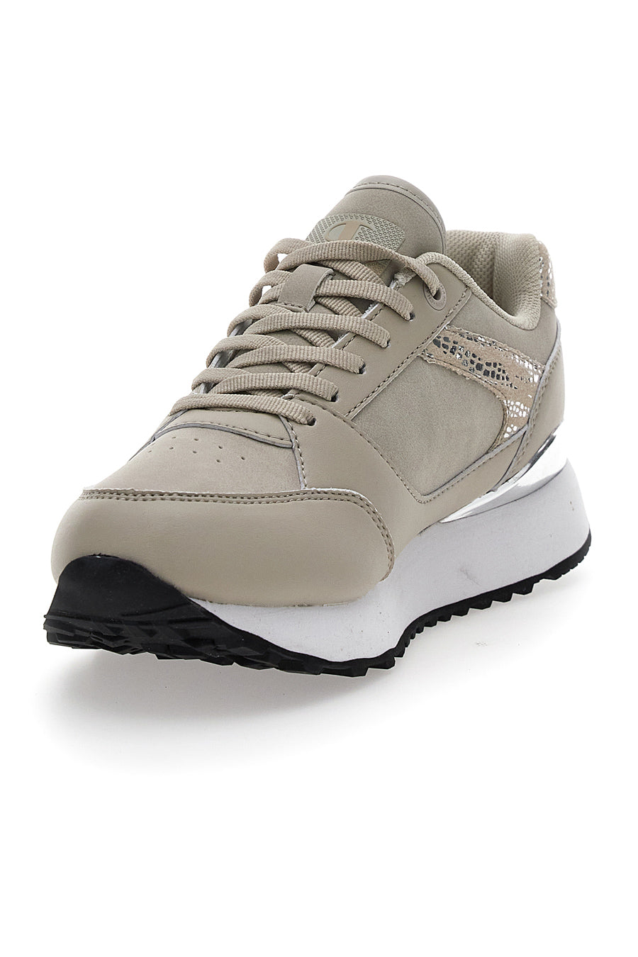 Sneakers Beige Champion RR Champ Plat Low Chromo