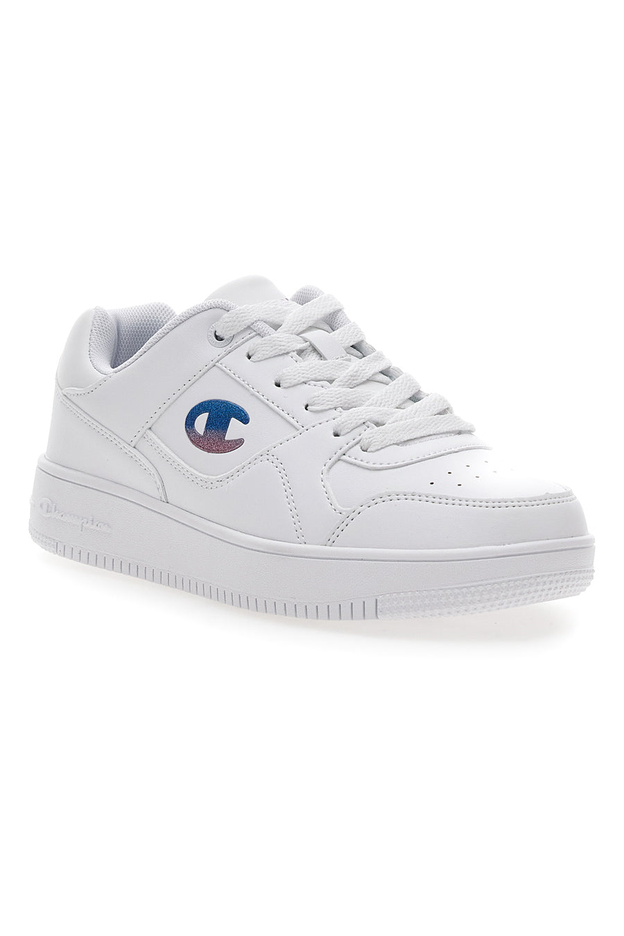 Sneakers bianche con logo a contrasto CHAMPION RD18 LOW G GS