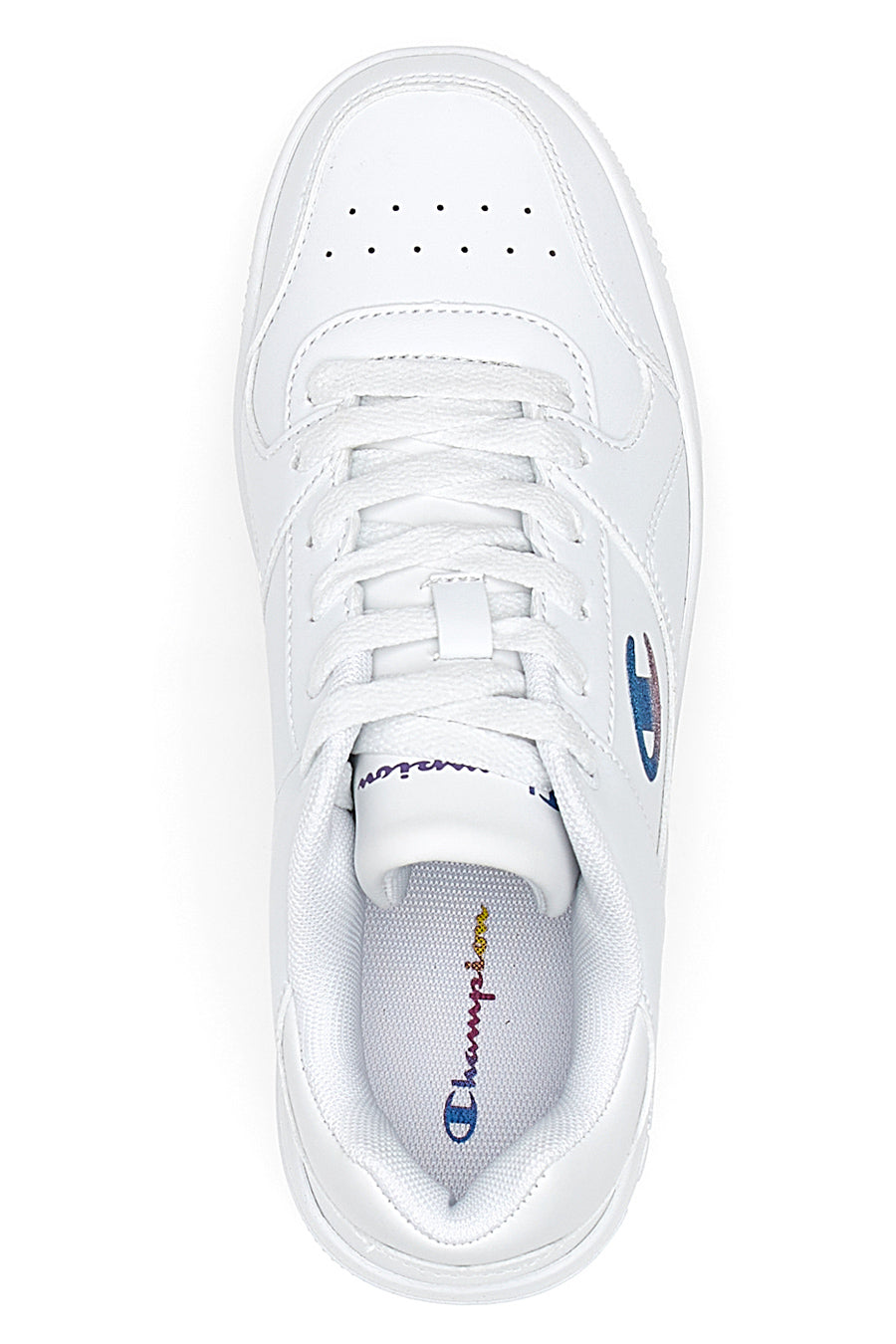 Sneakers bianche con logo a contrasto CHAMPION RD18 LOW G GS