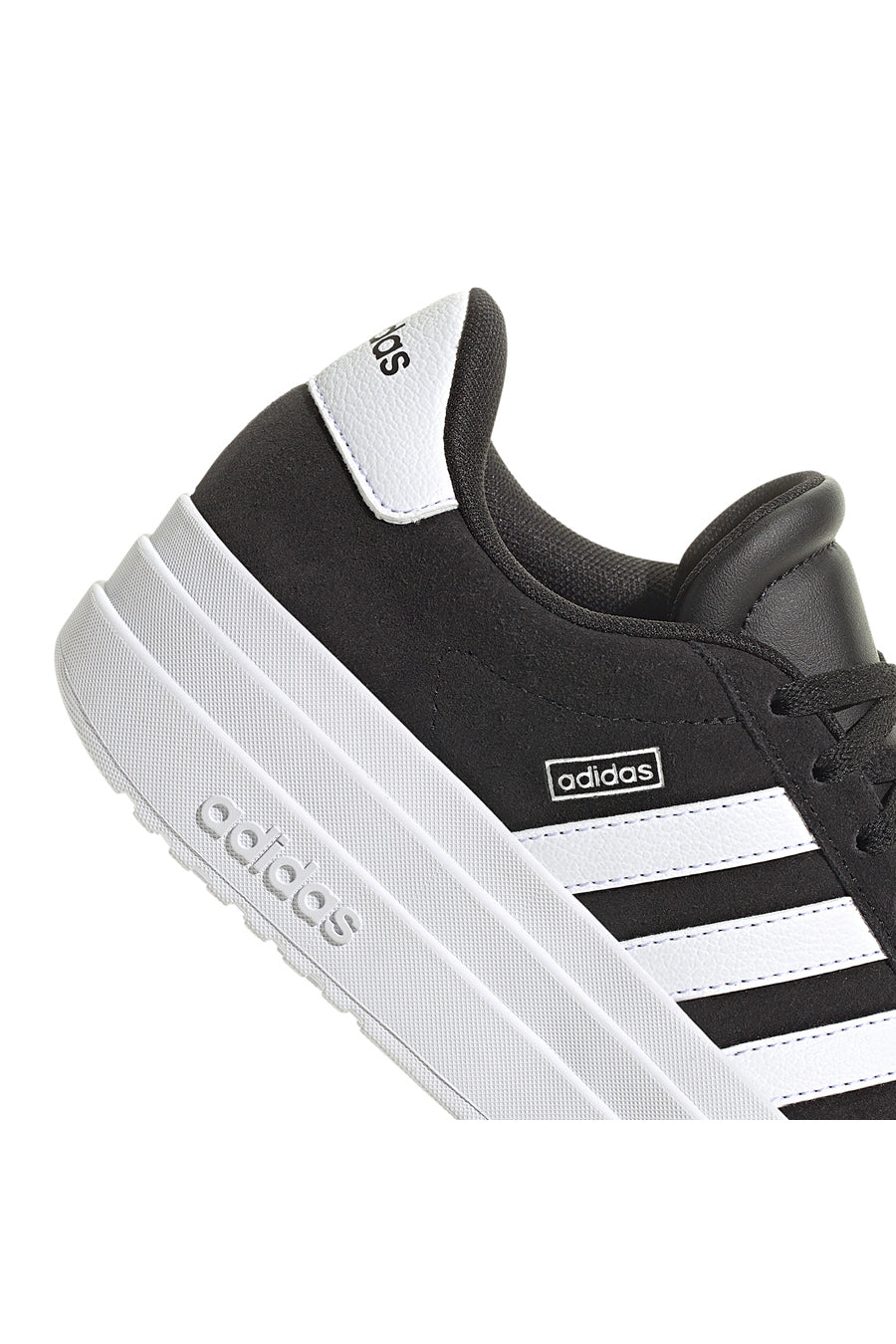 Sneakers nere con platform Adidas VL COURT BOLD J