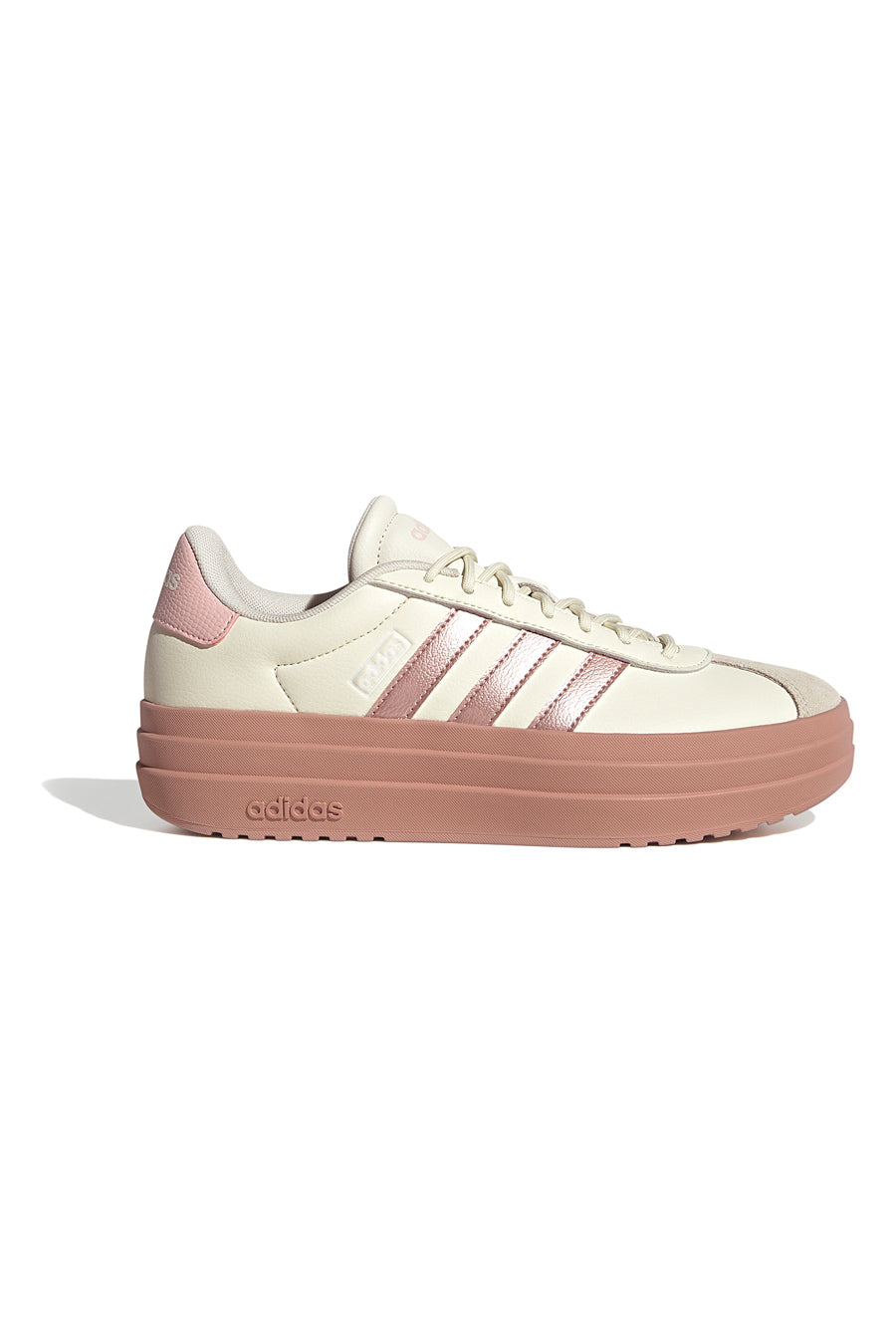 Sneakers bianche con platform Adidas VL COURT BOLD