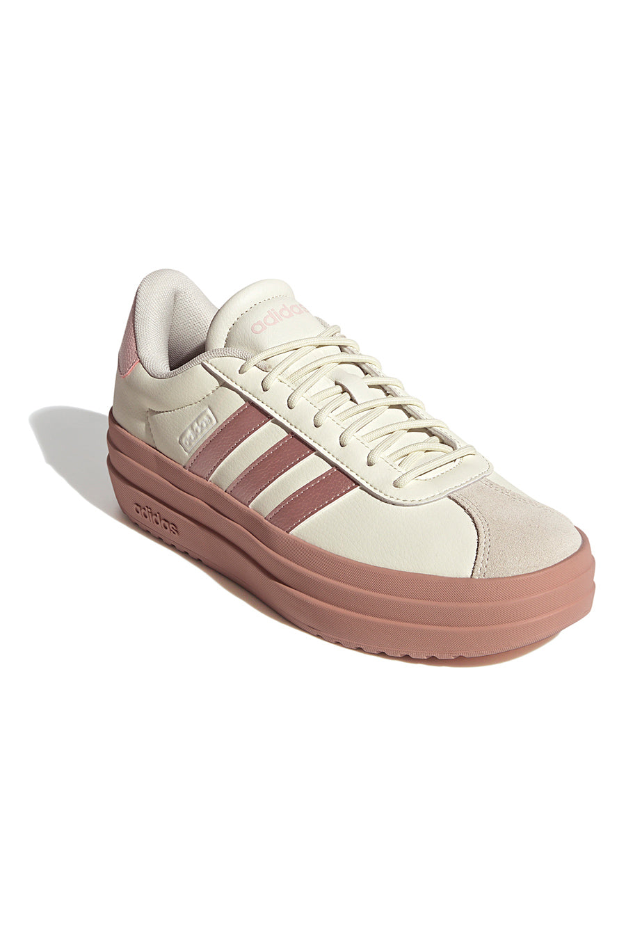 Sneakers bianche con platform Adidas VL COURT BOLD