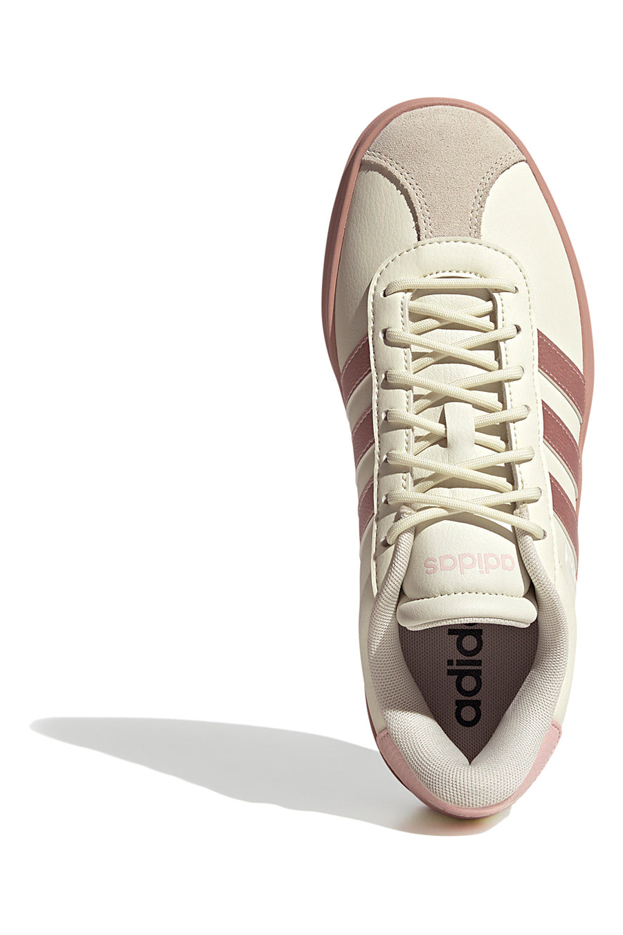 Sneakers bianche con platform Adidas VL COURT BOLD