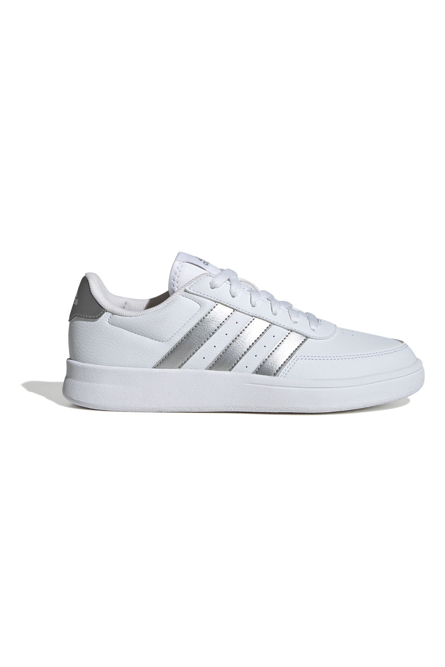 Sneakers bianche con dettagli argento Adidas Breaknet 2.0