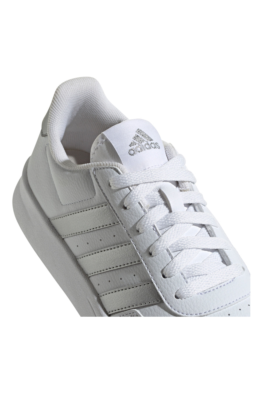 Sneakers bianche con dettagli argento Adidas Breaknet 2.0