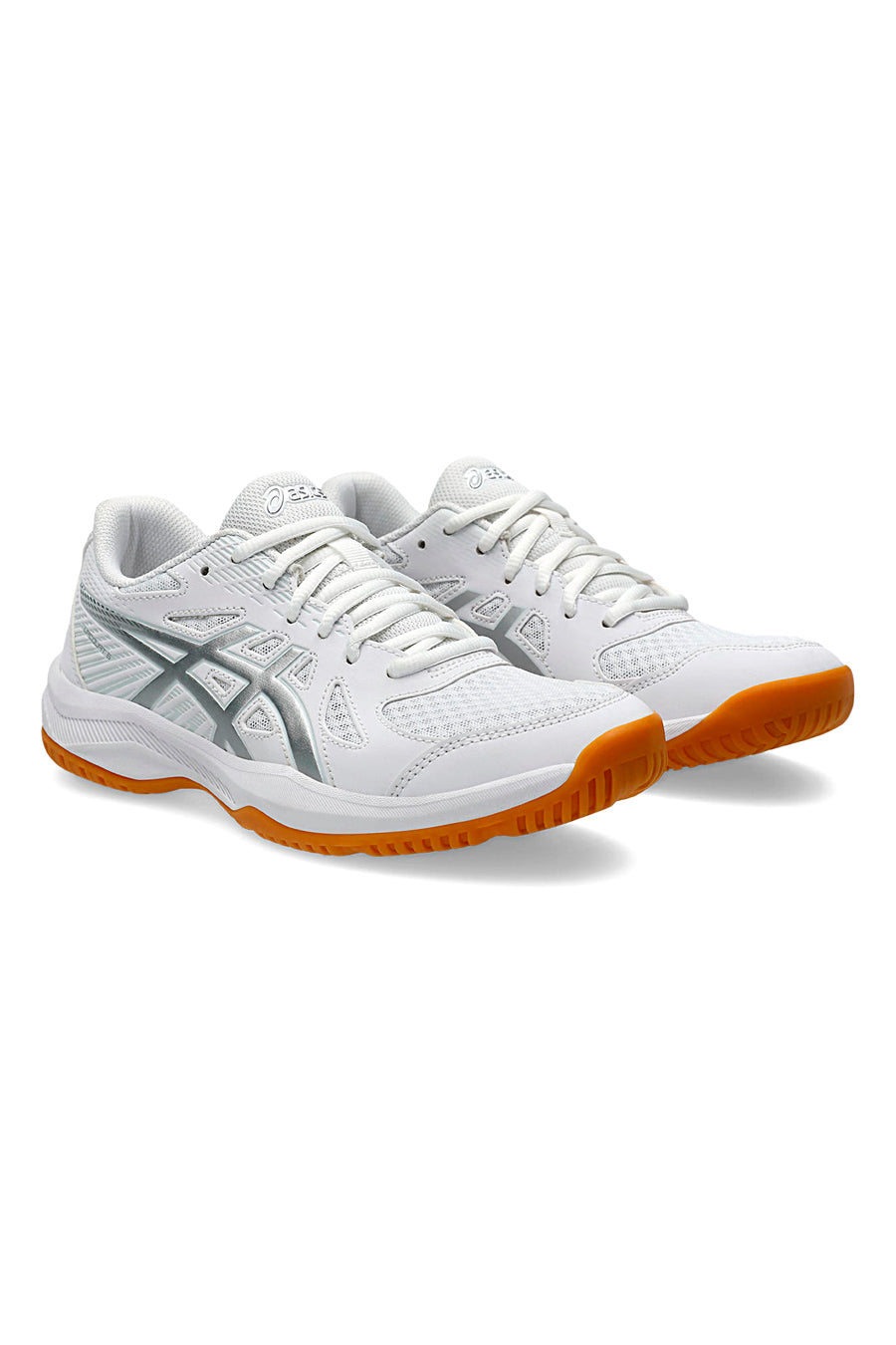 Scarpe da Pallavolo Bianche e Argento Asics Upcourt 6