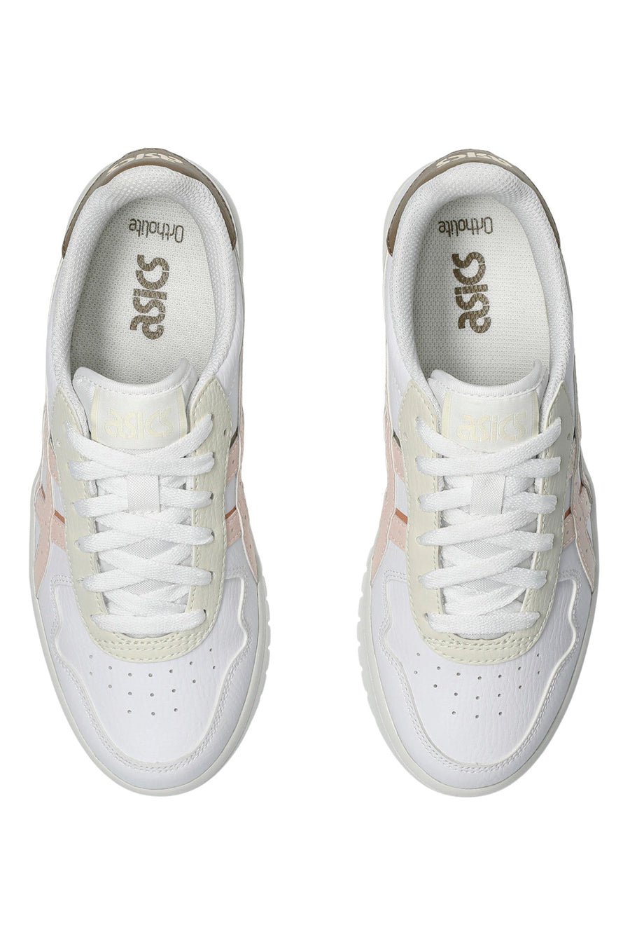 Sneakers Bianche e Rosa Con Platform Asics Japan S