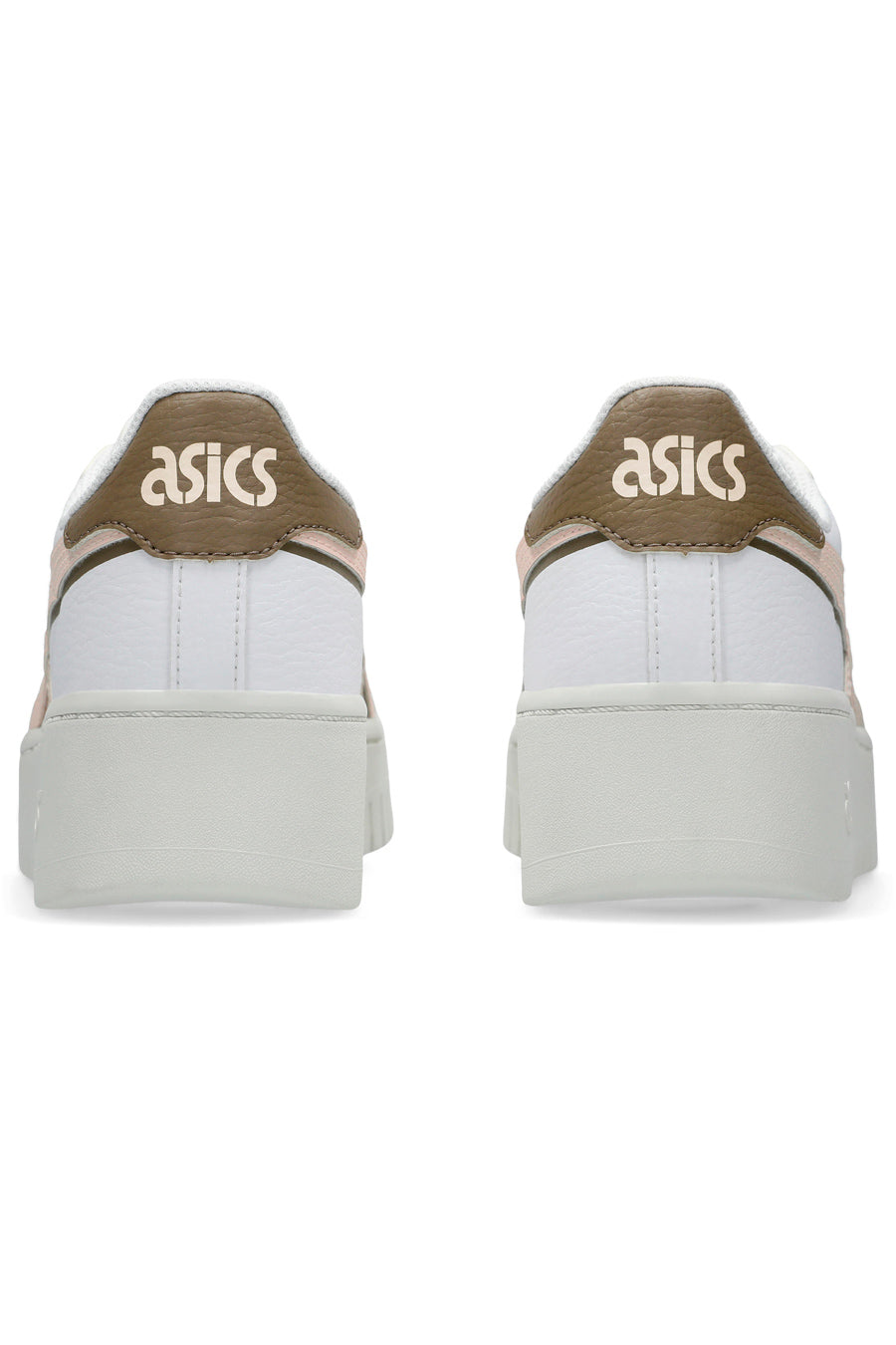 Sneakers Bianche e Rosa Con Platform Asics Japan S