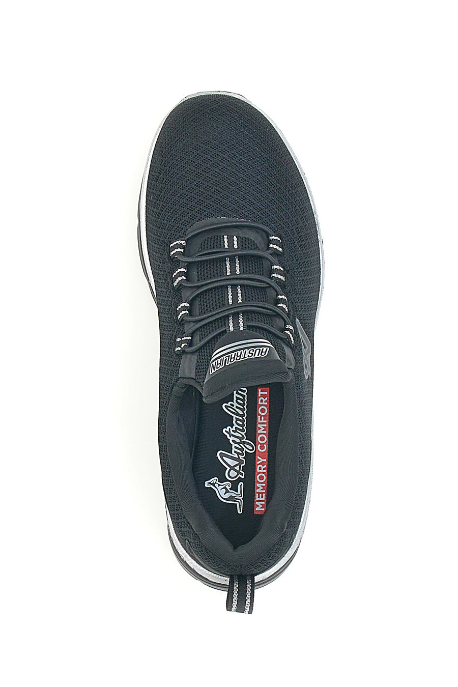 Sneakers Nere Con dettagli Argento Australian AUX2W505