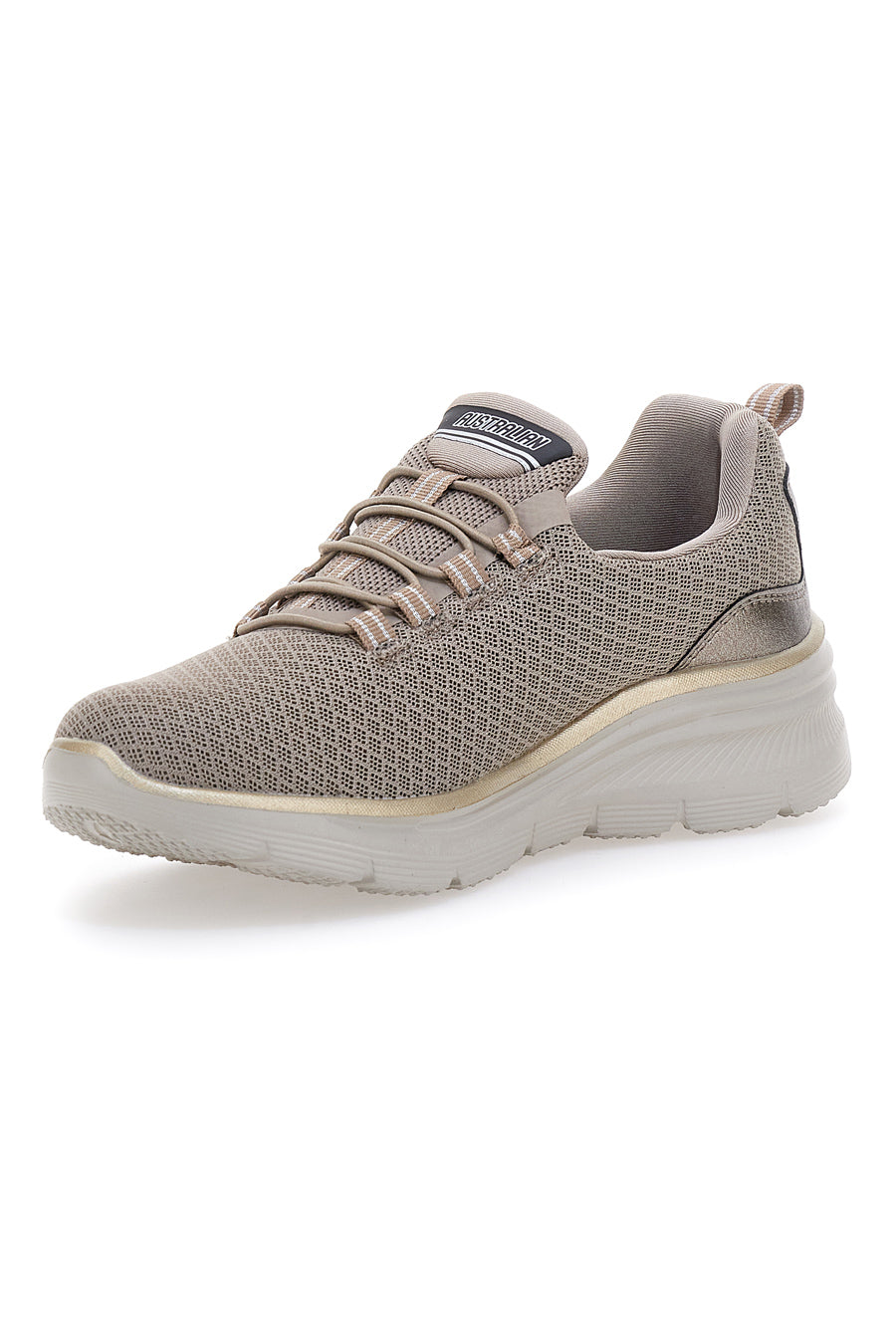 Sneakers Beige Con Memory Comfort Australian AUX2W505