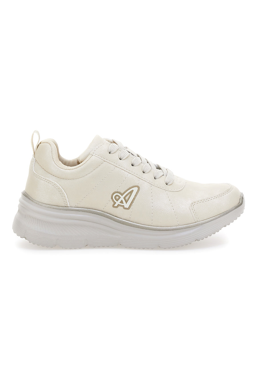 Cremefarbene Sneakers mit Memory Comfort Australian AU32W504