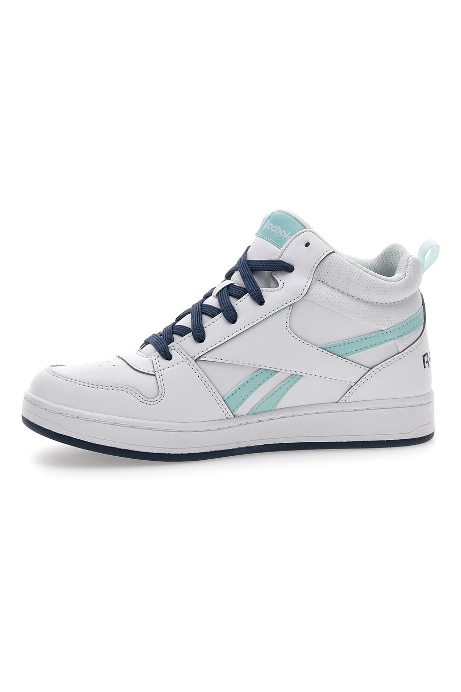 Sneakers Mid-Cut Bianche e Blu Reebok Royal Prime