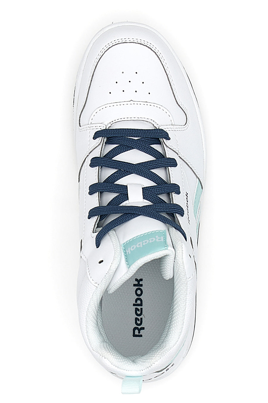 Sneakers Mid-Cut Bianche e Blu Reebok Royal Prime