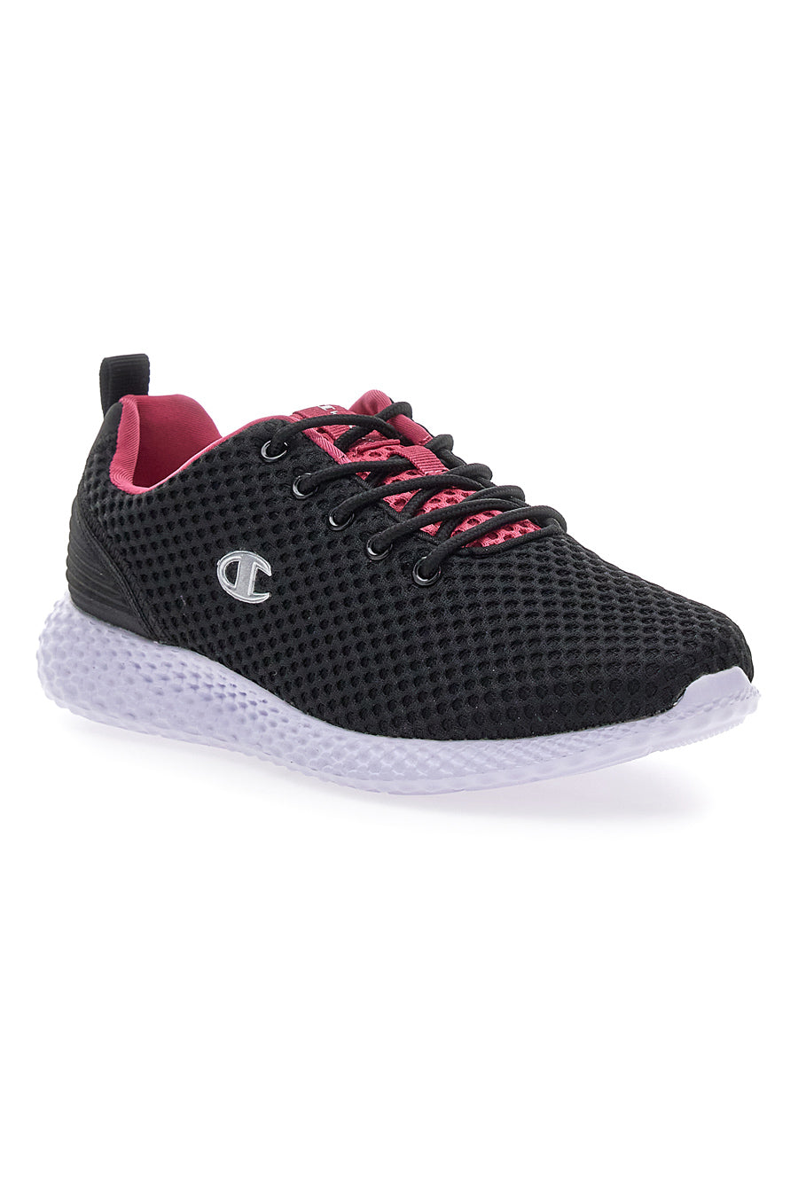 Scarpa da running nera con dettagli rosa CHAMPION SPRINT