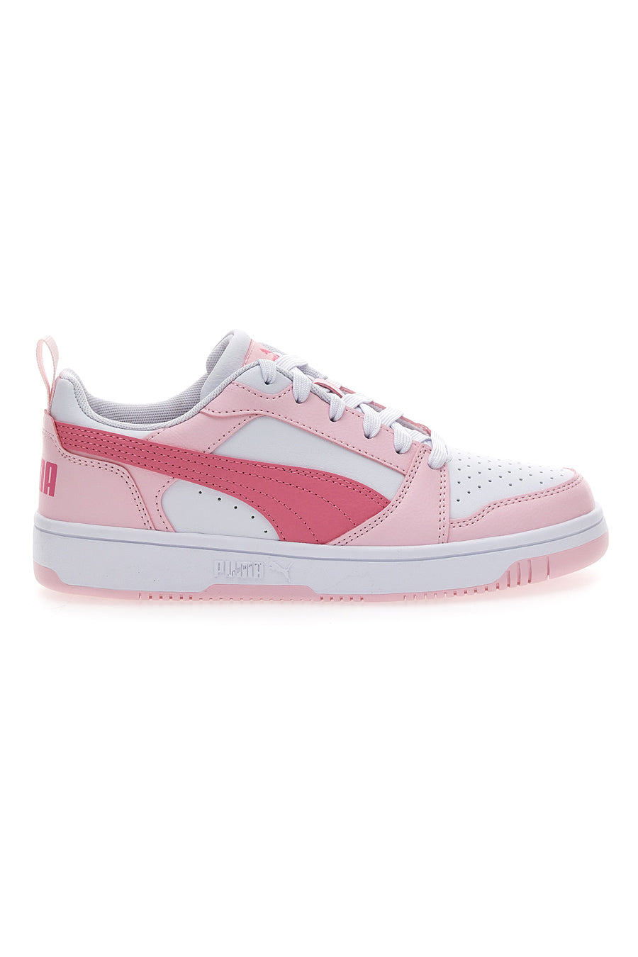 Sneakers Rosa con lacci Puma Rebound V6 Lo Jr