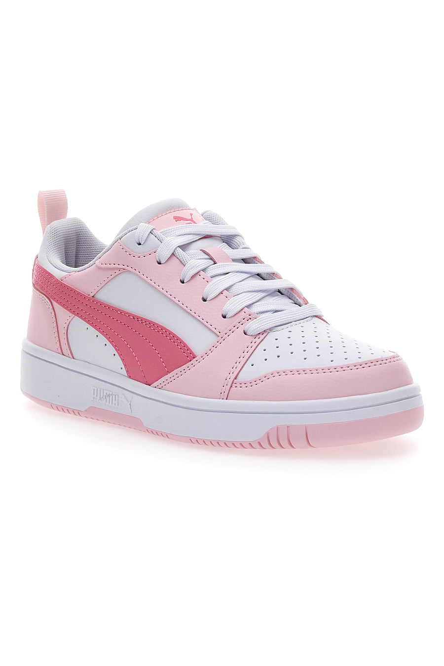 Sneakers Rosa con lacci Puma Rebound V6 Lo Jr