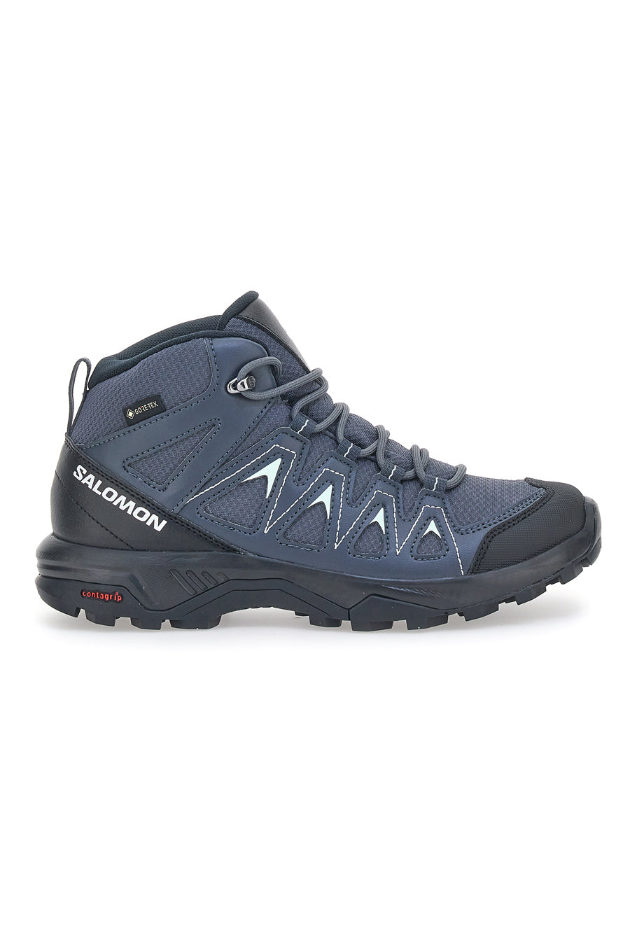 X Braze Mid GTX Blaue Trekkingschuhe