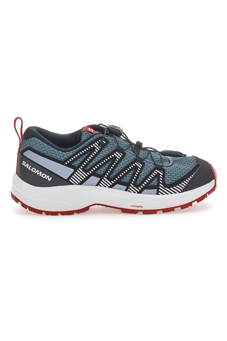 Salomon XA Pro V8 J Graue Trailrunning-Schuhe